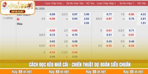 Cách Đọc Kèo Nhà Cái - Chiến Thuật Dự Đoán Siêu Chuẩn